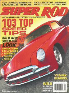 SUPER ROD 2001 APR - BARRY GRANT, 103 SPEED TIPS, COBRA, GASSER*
